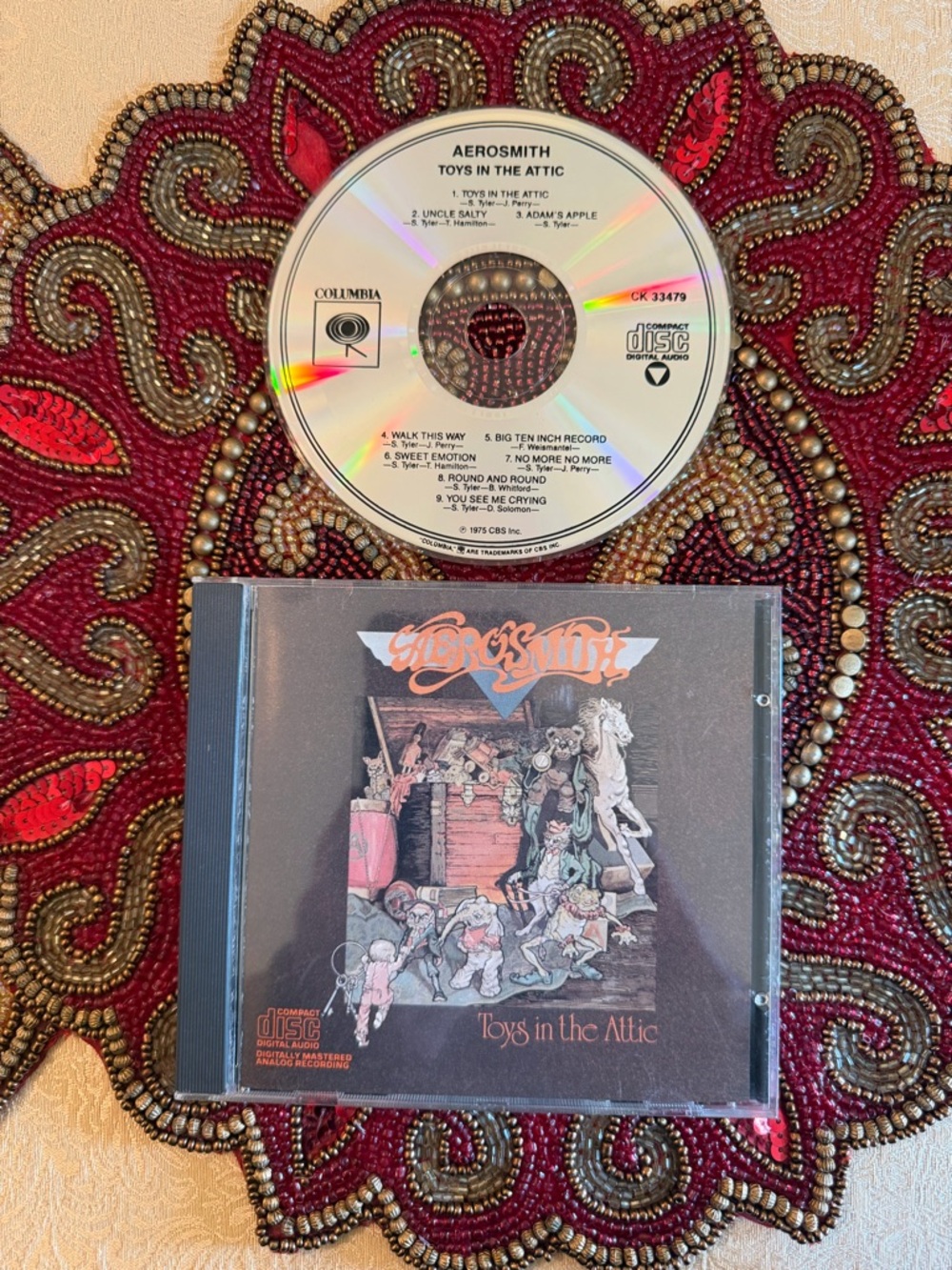 Aerosmith "Toys in the Attic" used CD
